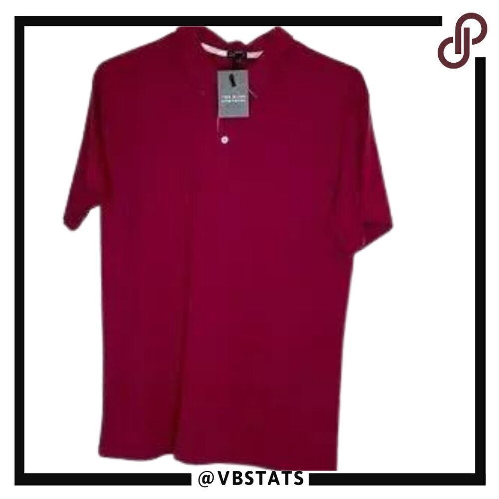 Two Blind Brothers Crimson SS Polo NWT